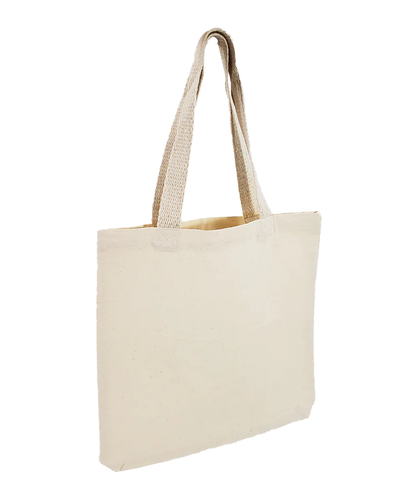 12'' Small Canvas Tote Bags/Book Bags - Your Logo Print