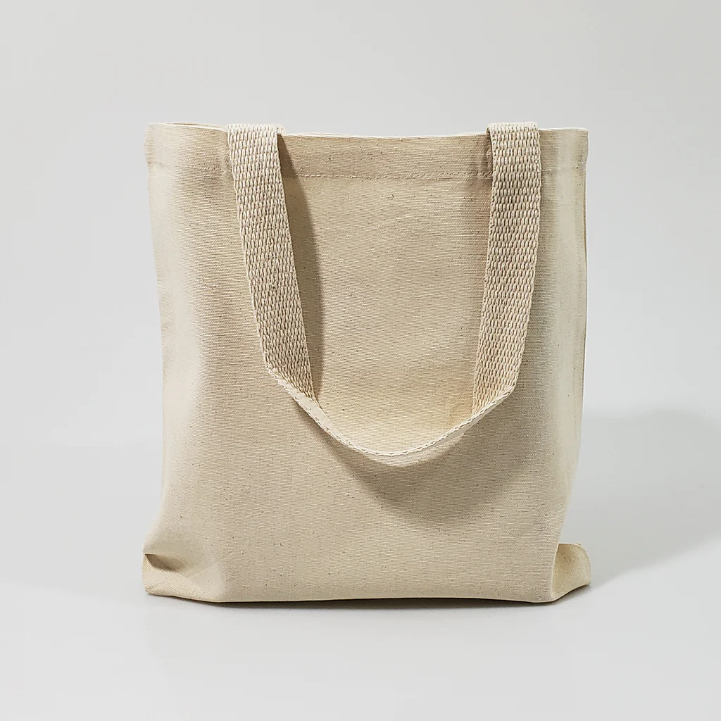 12 Small Canvas Tote Bags Book Bags Your Logo Print