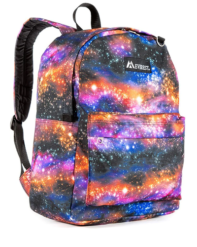 16.5" Pattern Printed Wholesale Backpacks - Your Logo Print