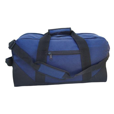 21" Economical Large Size Two Tone Duffle Bag - Your Logo Print