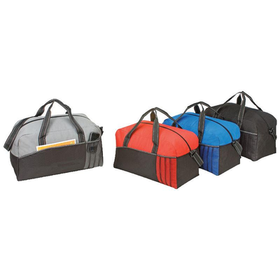 600D 20" Polyester Duffle Bag with Heavy Vinyl Backing - Your Logo Print