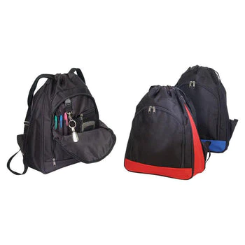 Deluxe Polyester Drawstring bag Backpack - Your Logo Print