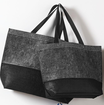 Easy-to-Decorate Felt Affordable Tote Bags Large - Your Logo Print