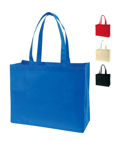 Extra Wide Grocery Shopping Tote Bags - Your Logo Print