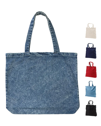 Heavy Cotton Denim Convention Tote Bag - By Piece - Your Logo Print