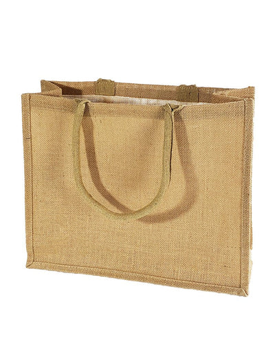Large Burlap Shopping Bags / Reusable Jute Totes - By Piece - Your Logo Print
