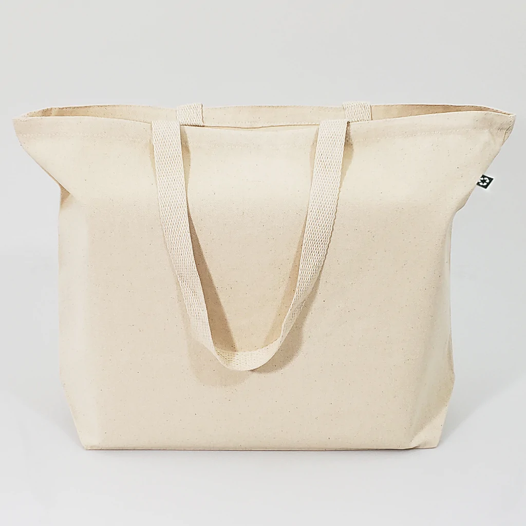 Large Eco Friendly Recycled Cotton Canvas Tote Bags - By Piece – Your ...