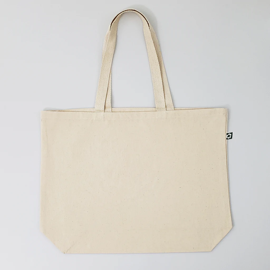 Large Eco Friendly Recycled Cotton Canvas Tote Bags - By Piece – Your ...