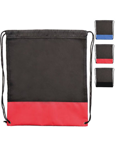 Large Poly-Mesh Bag / Drawstring Backpack (By Piece) - Your Logo Print