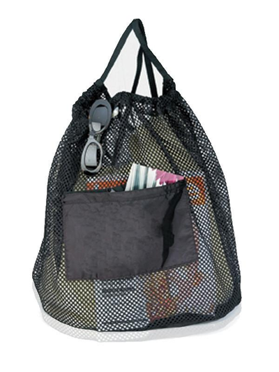 Nylon Mesh Bag with Front Pocket - Your Logo Print