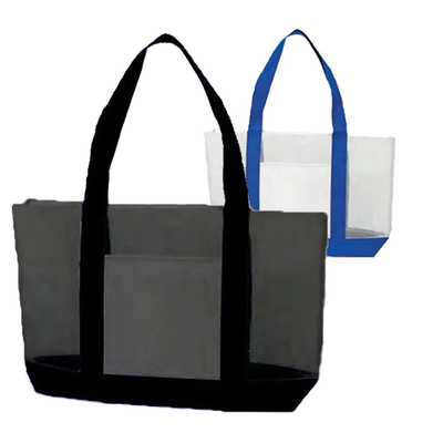 Nylon Mesh Large Tote Bag With Zipper - Your Logo Print