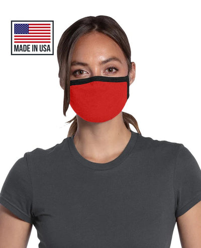 Organic Cotton Reusable Face Mask - Made in USA - Your Logo Print