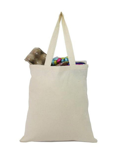 Premium Quality 100% Cotton Reusable Tote Bags - Your Logo Print