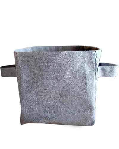 Recycled Canvas Storage Basket (By Piece) - Your Logo Print