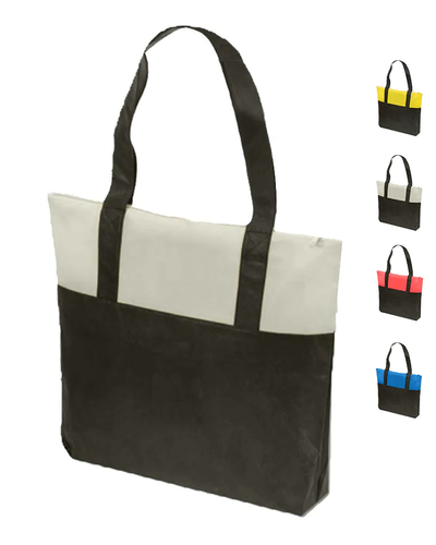 Standard Size Polypropylene Zippered Tote Bag - Your Logo Print