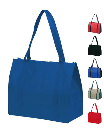 Zippered Non-Woven Polypropylene Tote Bag - Your Logo Print