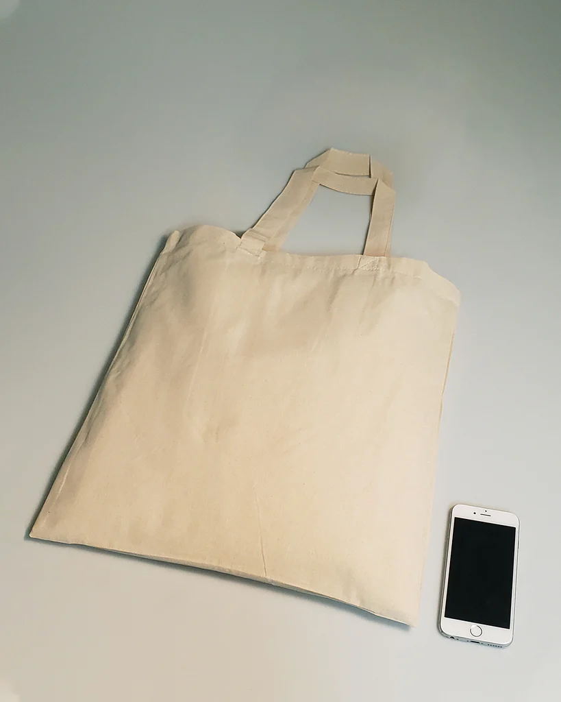 Economical 100% Cotton Tote Bags with Bottom Gusset - TG110