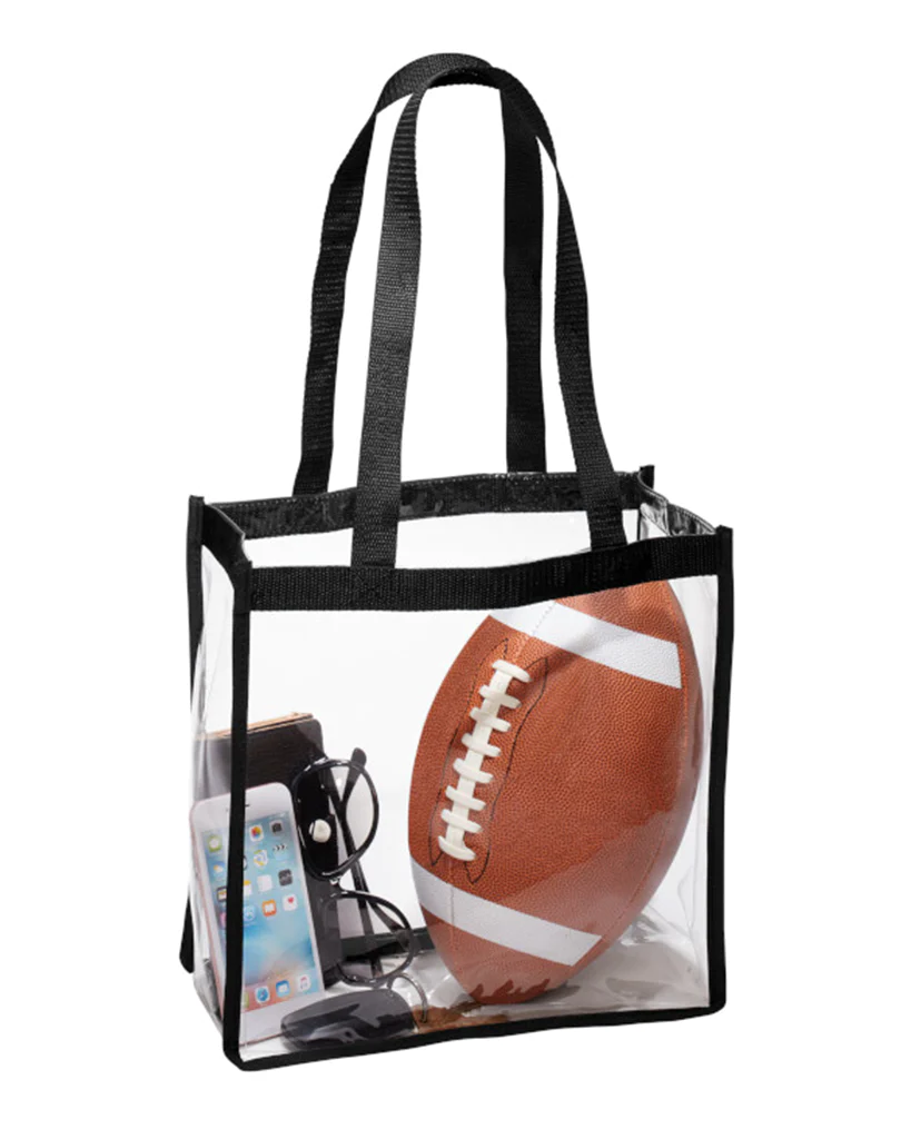 Stadium Approved Clear PVC Tote Bag